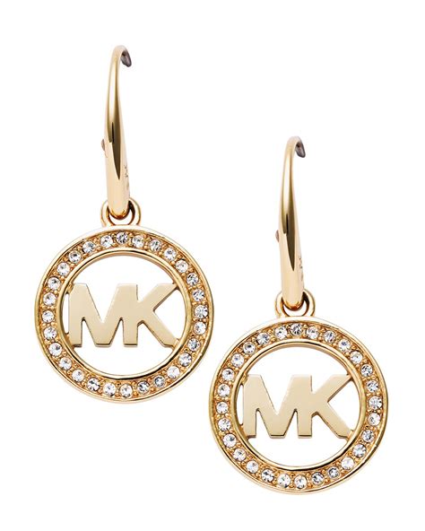 are michael kors necklaces real gold|michael kors necklace and earrings.